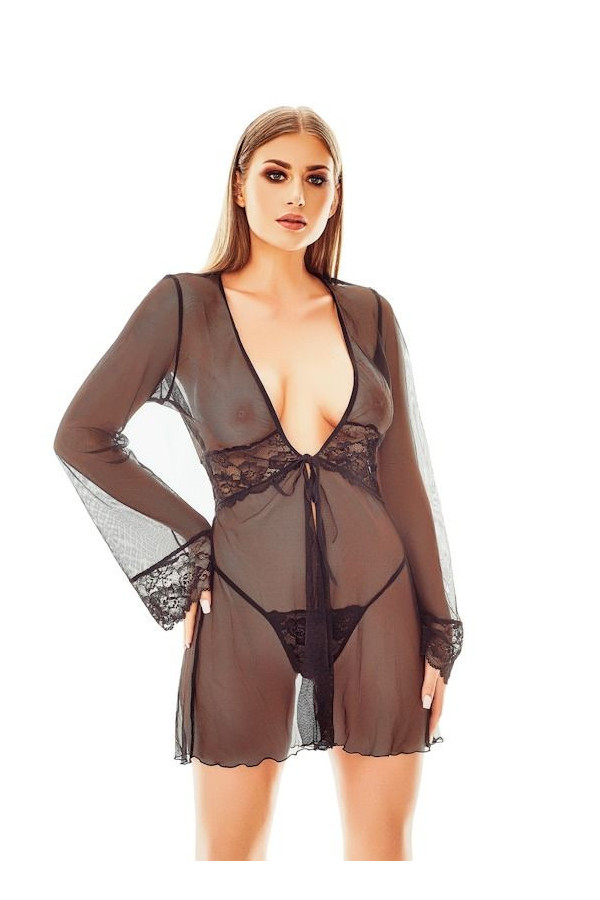 Chalatas Maxine - juoda