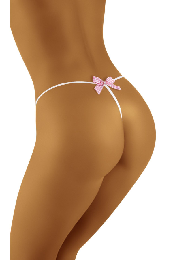 Siaurikės (stringai) Bongo Balta - balta