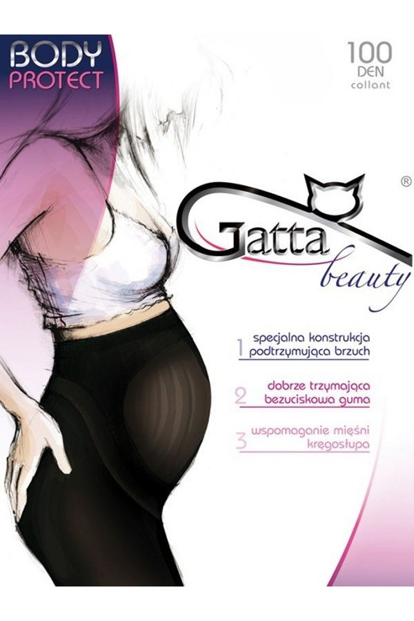 Pėdkelnės Glaustinukė (bodis) Protect 100DEN - juoda