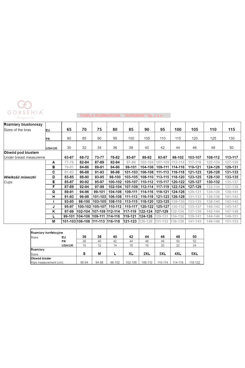 Liemenėlė Limoncello K772 Geltonos-Pilka