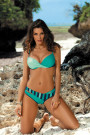 Maudymosi kostiumėlis Tamara M-399-1 Blu Scuro-Marbella-Turchesse–LiviaCorsetti LT–Dviejų dalių maudymukai
