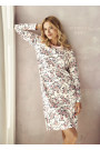Medvilniniai Naktinukai Gardenia 2999  01 Ecru–LiviaCorsetti LT–Naktinukai