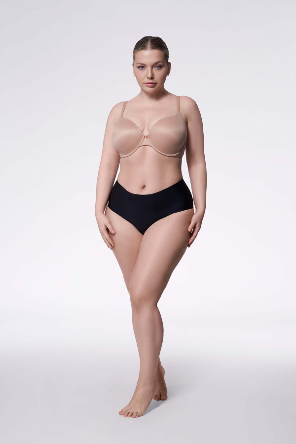 Kelnaitės 571 apatiniai Maxi Juoda - juoda