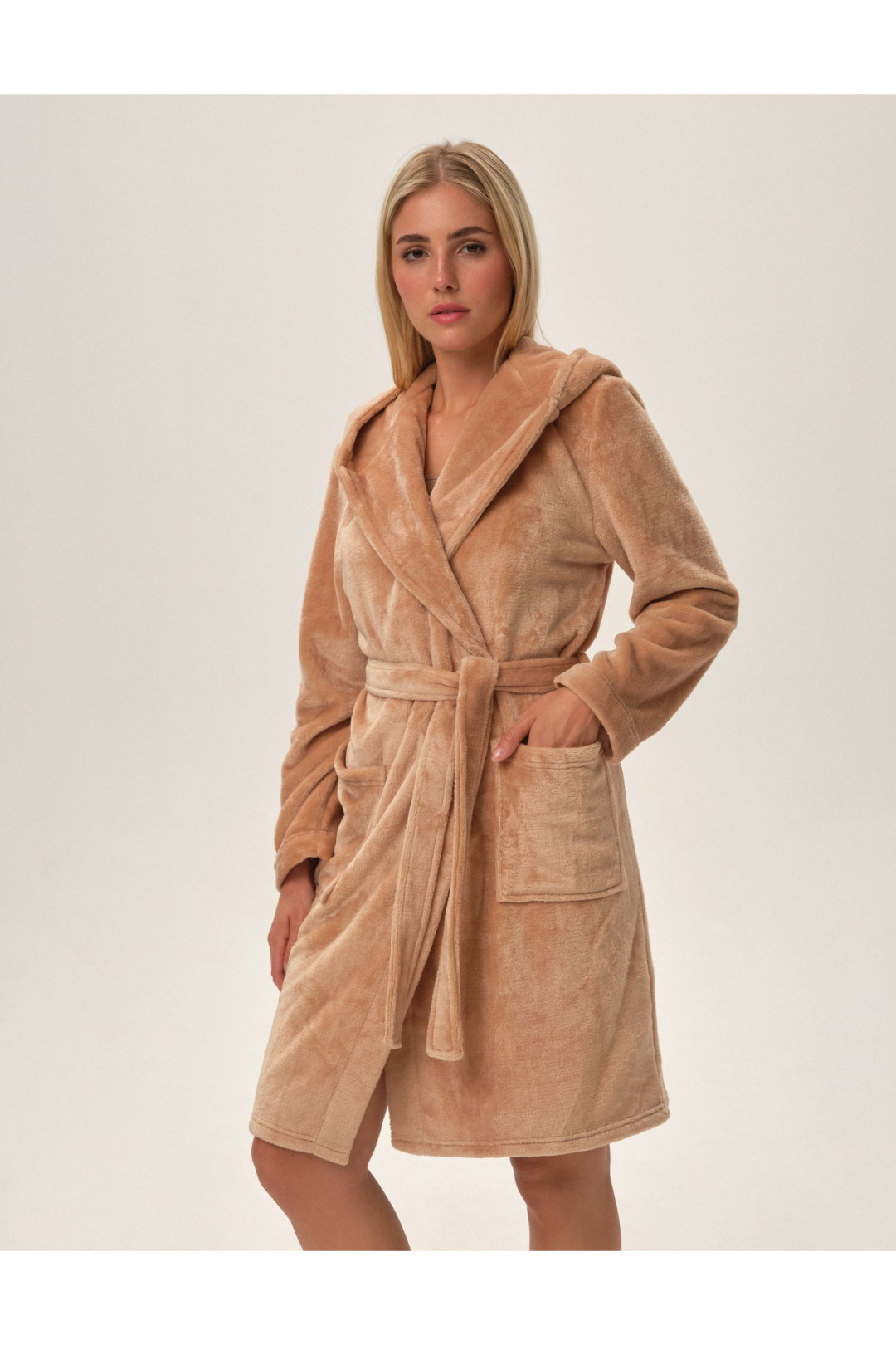 Chalatas Fiora 41954-80X Smėlio