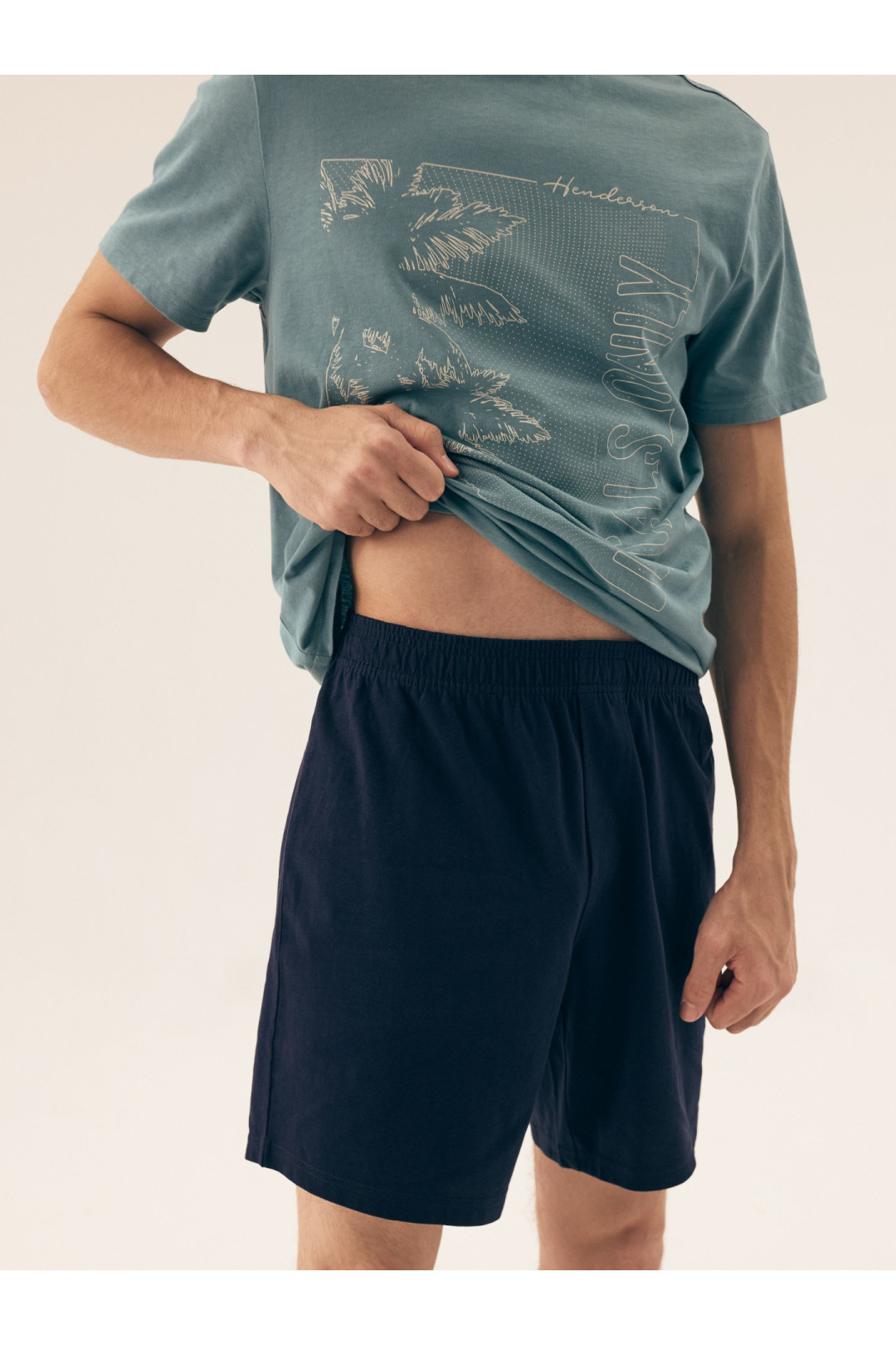Pižama Surf 42598-77X Žalia