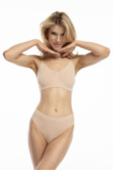 Liemenėlė Bamboo Bralette Smėlio