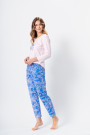 Pižama Bianka 1378 pink blue–LiviaCorsetti LT–Pižamos moterims