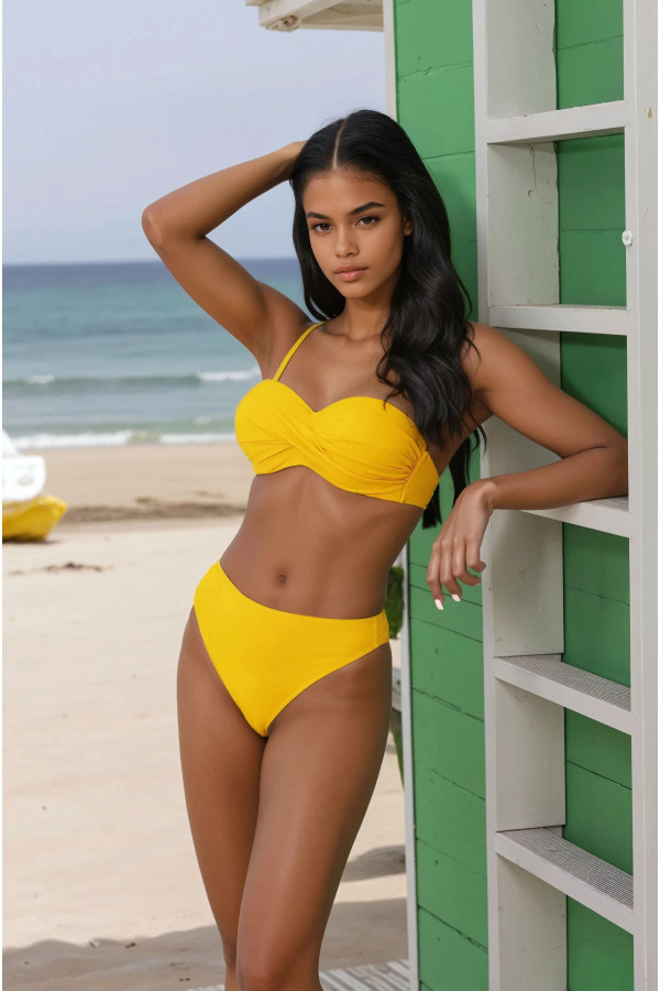 Maudymosi kostiumėlis Alice-26/G 040 - geltona