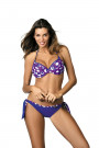 Maudymosi kostiumėlis Mira M-412-4 Royal Blue–LiviaCorsetti LT–Dviejų dalių maudymukai