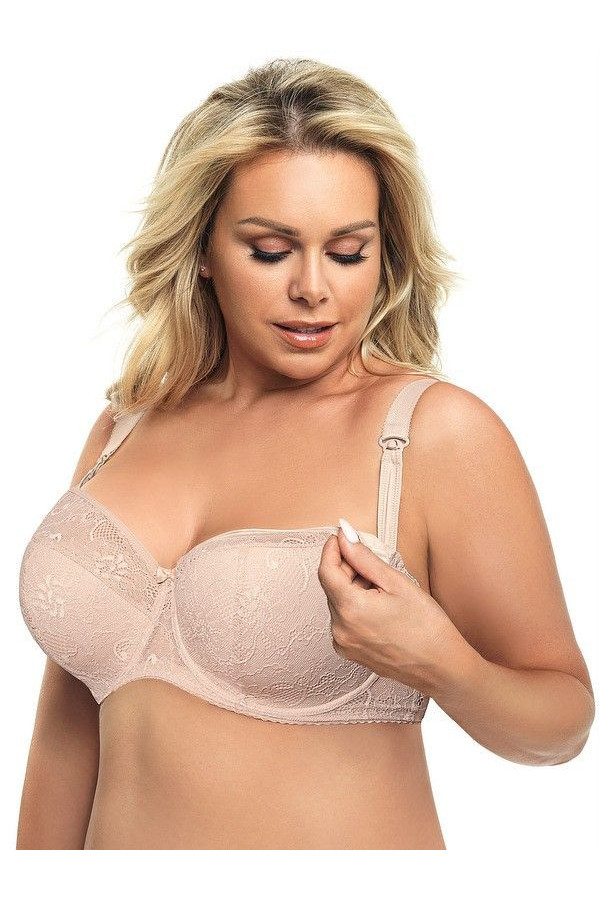 Liemenėlė Mey MK14 dla mam karmiących - smėlio