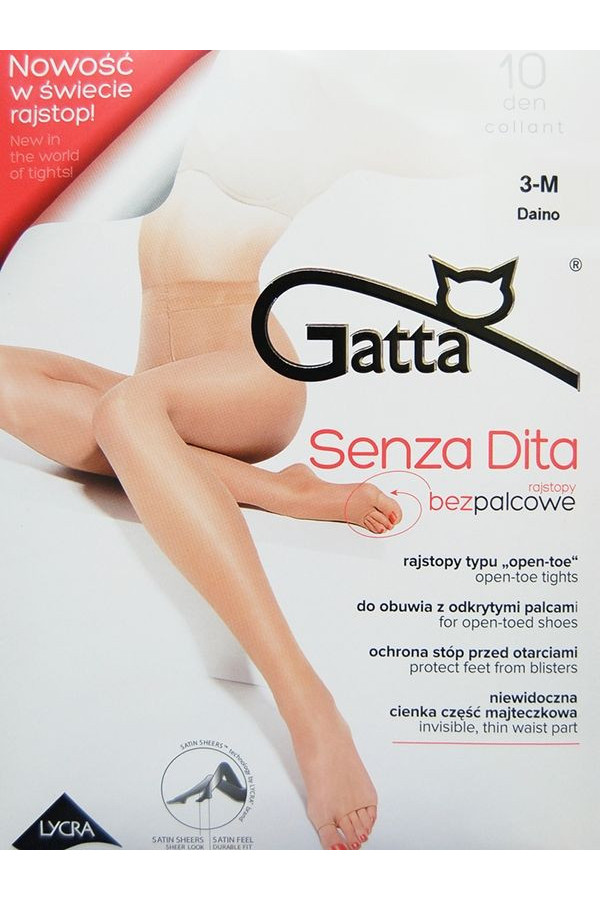 Pėdkelnės Senza Dita - daino (vidutinė smėlio)