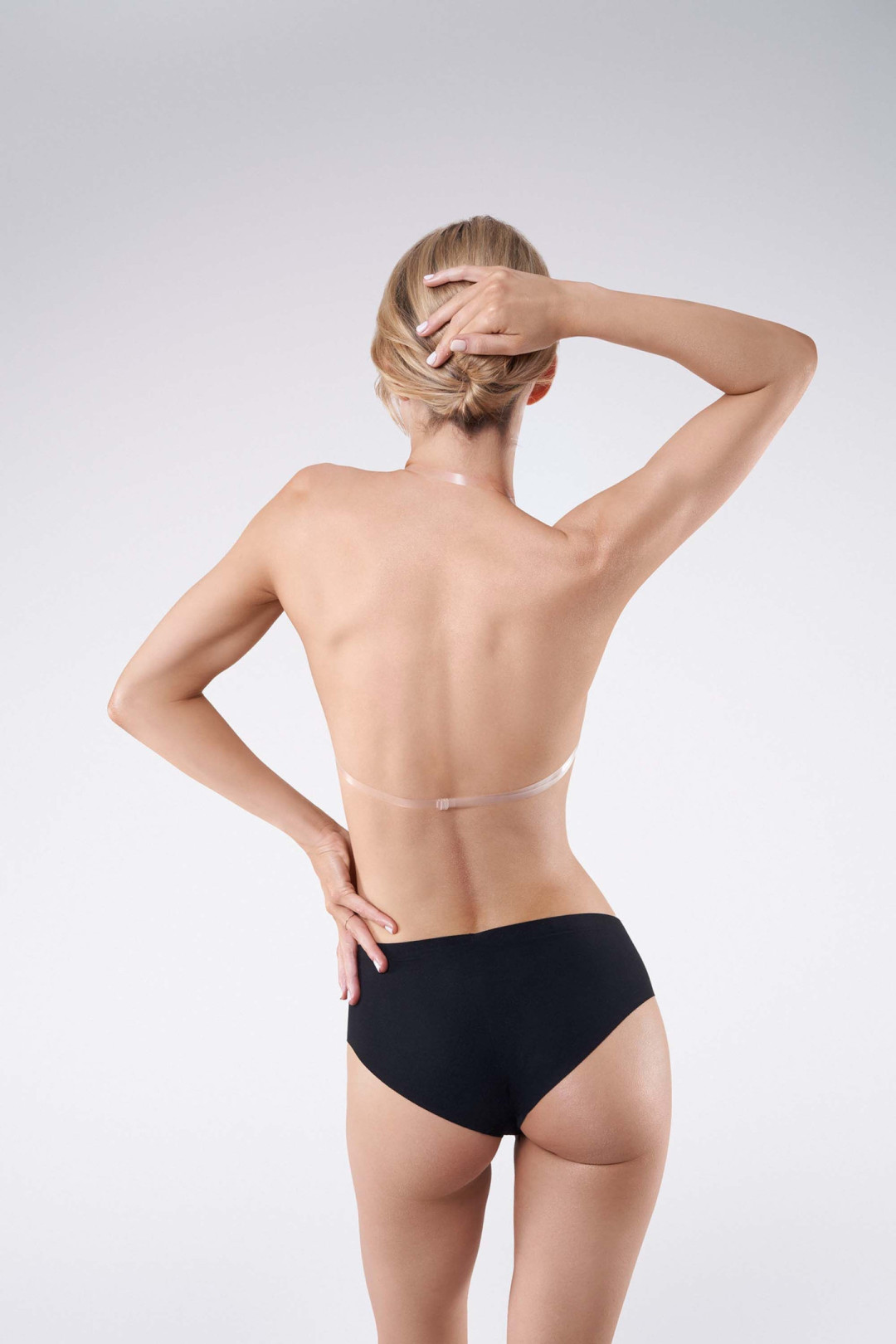 Liemenėlė BS-04 Silicone Self Adhesive With Straps