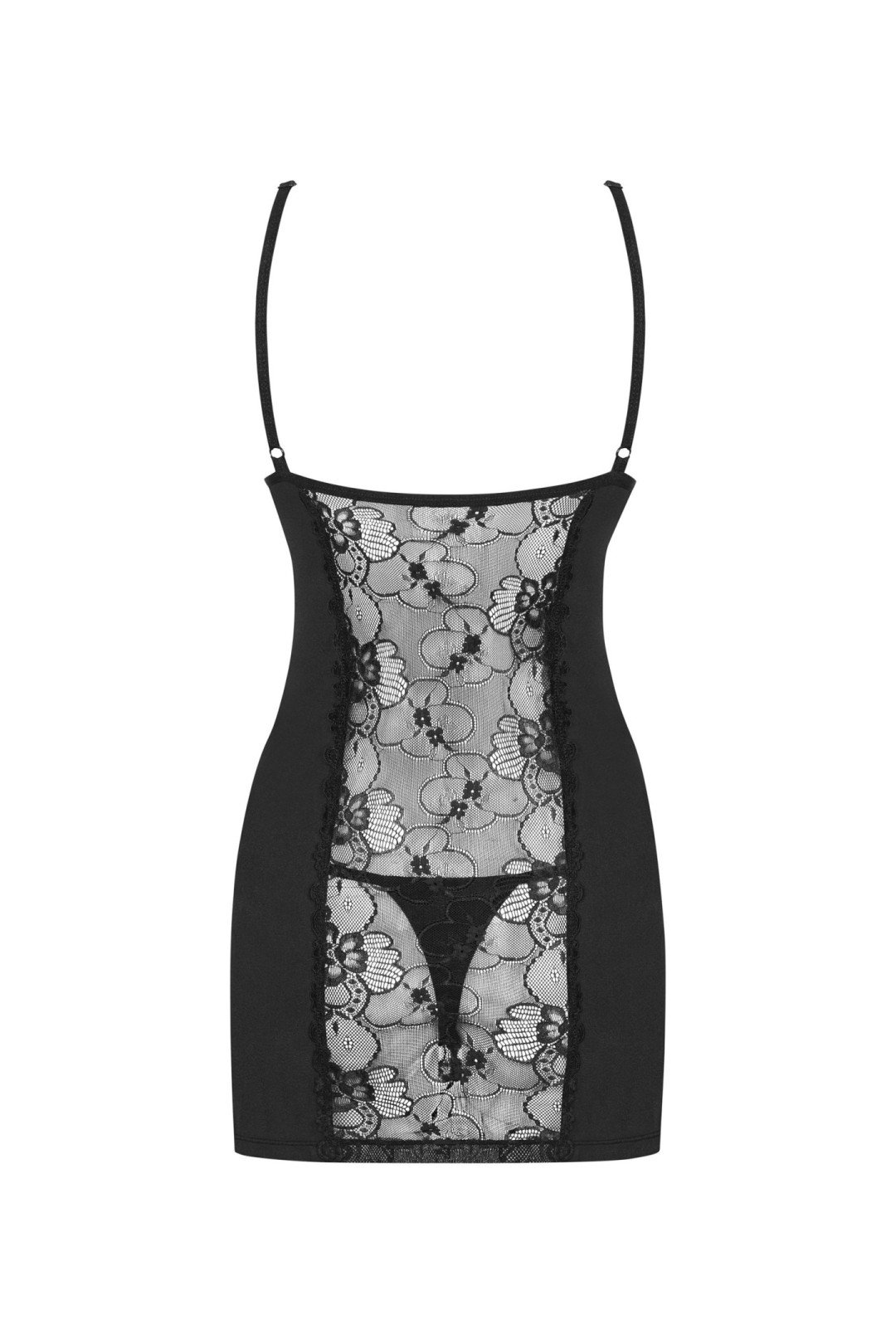 Naktinukai Heartina Chemise Juoda + siaurikės dovanų! Naktinukai Heartina Chemise Juoda + siaurikės dovanų!