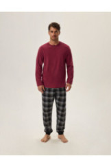 Pižama Honor 41919-83X kaštoninė