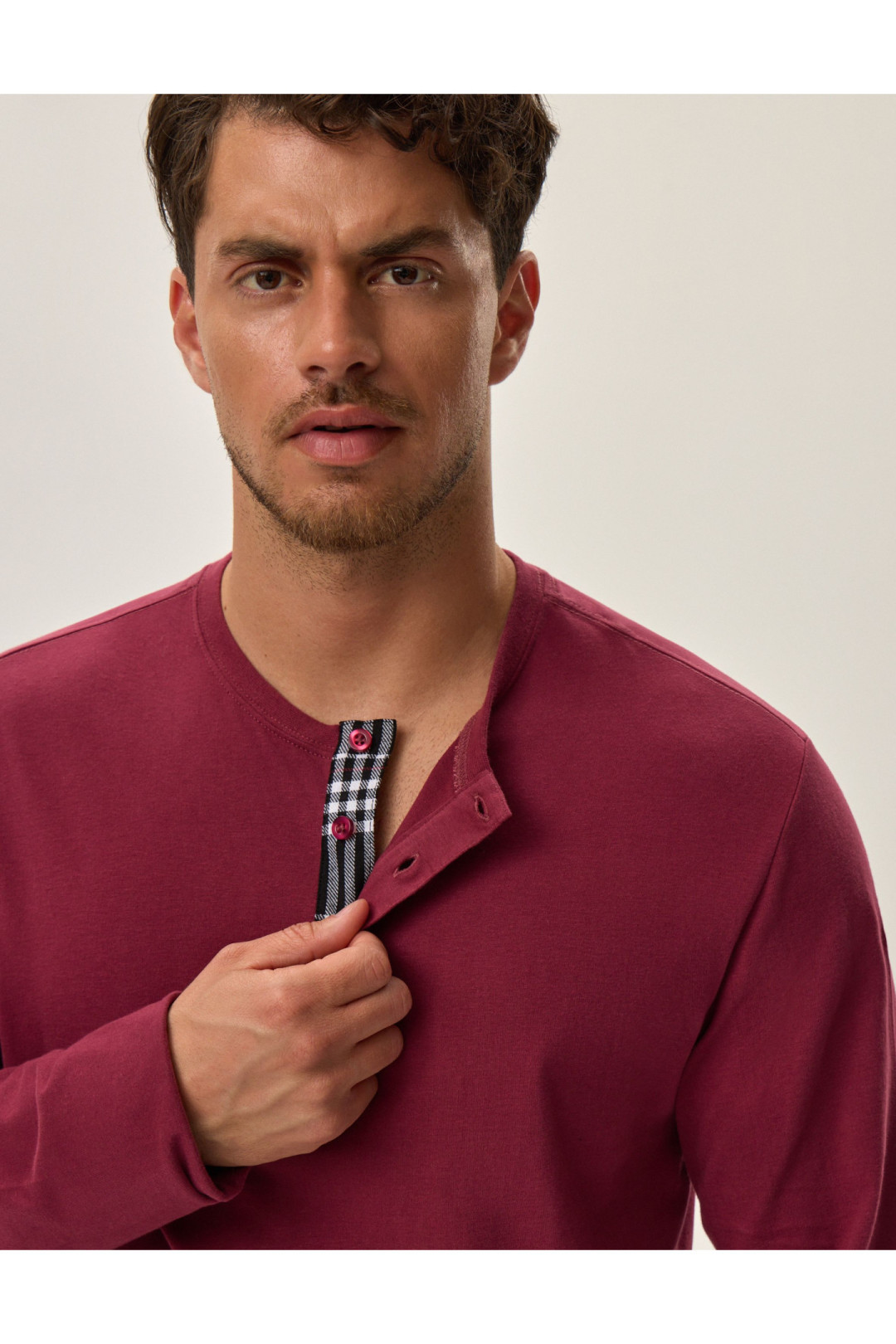 Pižama Honor 41919-83X kaštoninė