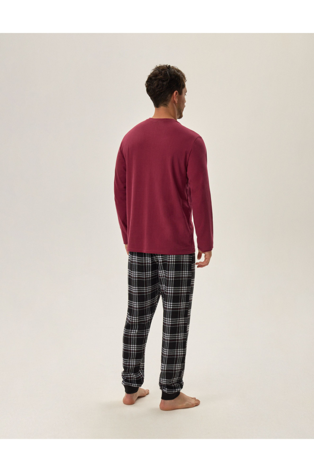 Pižama Honor 41919-83X kaštoninė