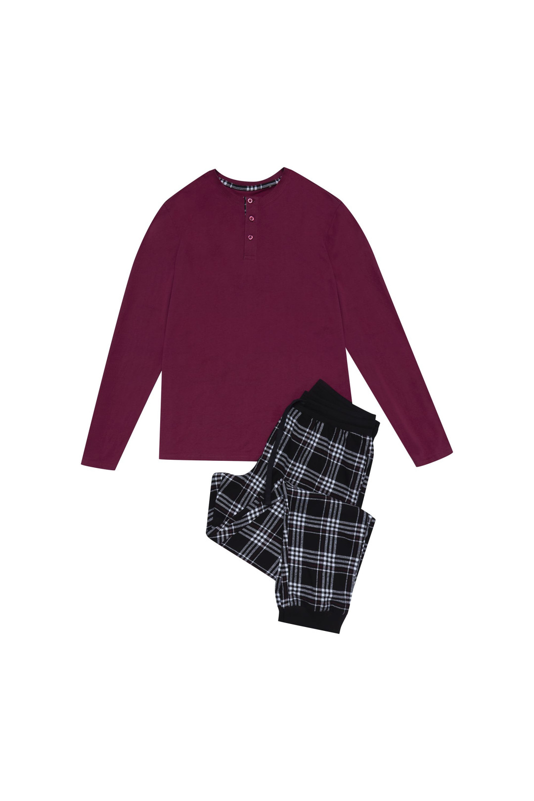 Pižama Honor 41919-83X kaštoninė