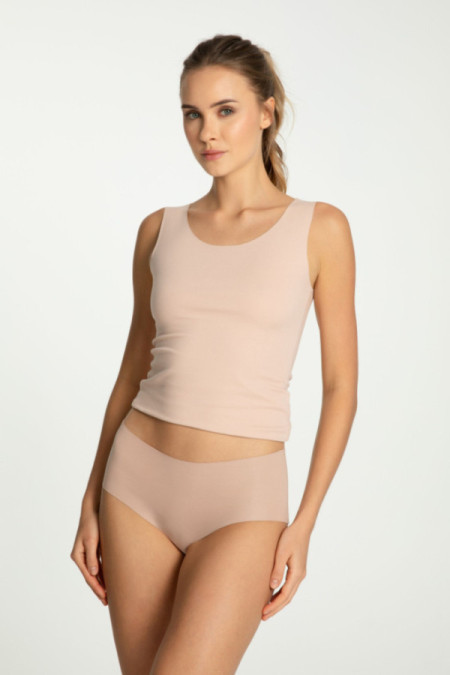 Kelnaitės Cotton Mood Maxi Smėlio Kelnaitės Cotton Mood Maxi Smėlio