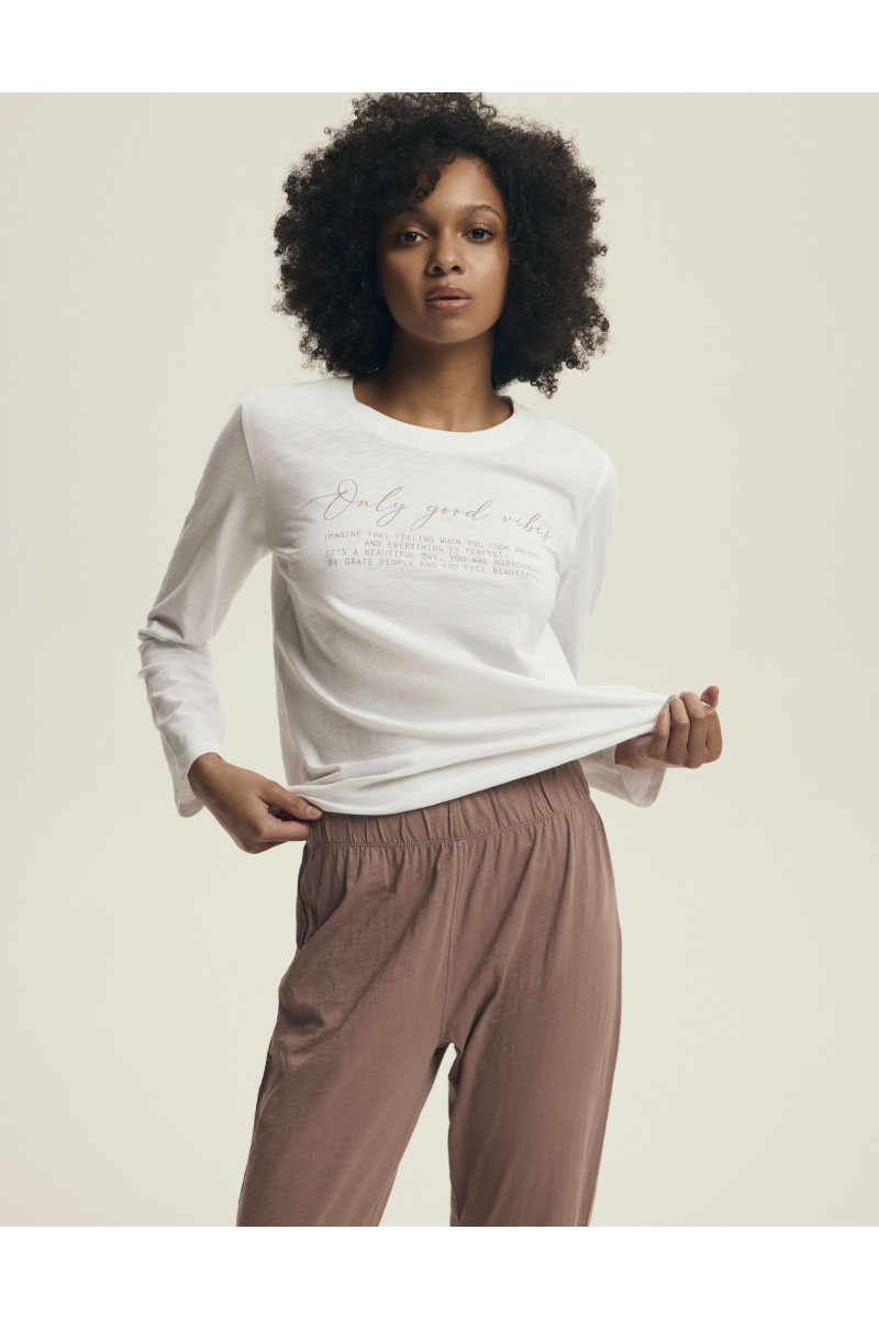 Pižama Delanie 43701 Ecru