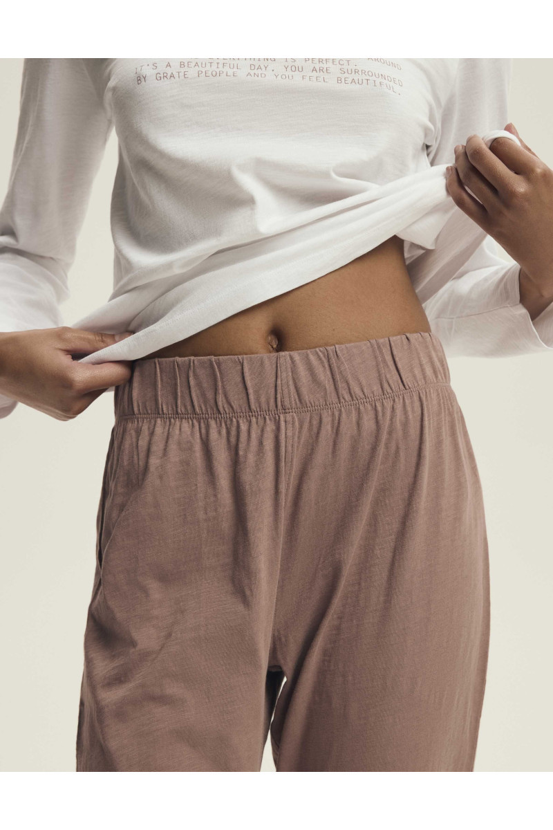 Pižama Delanie 43701 Ecru