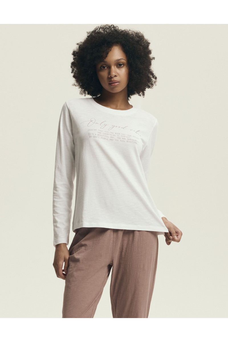 Pižama Delanie 43701 Ecru