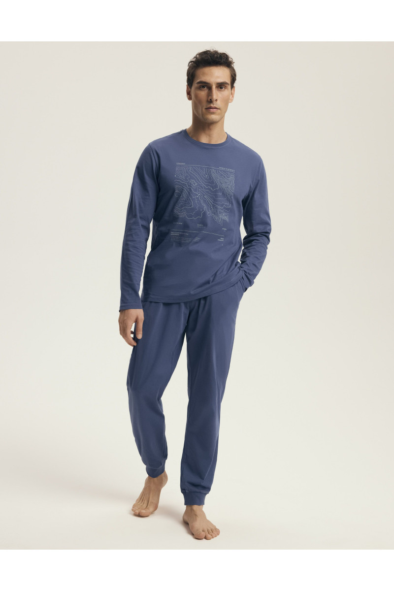 Pižama Local 43464 Jeans