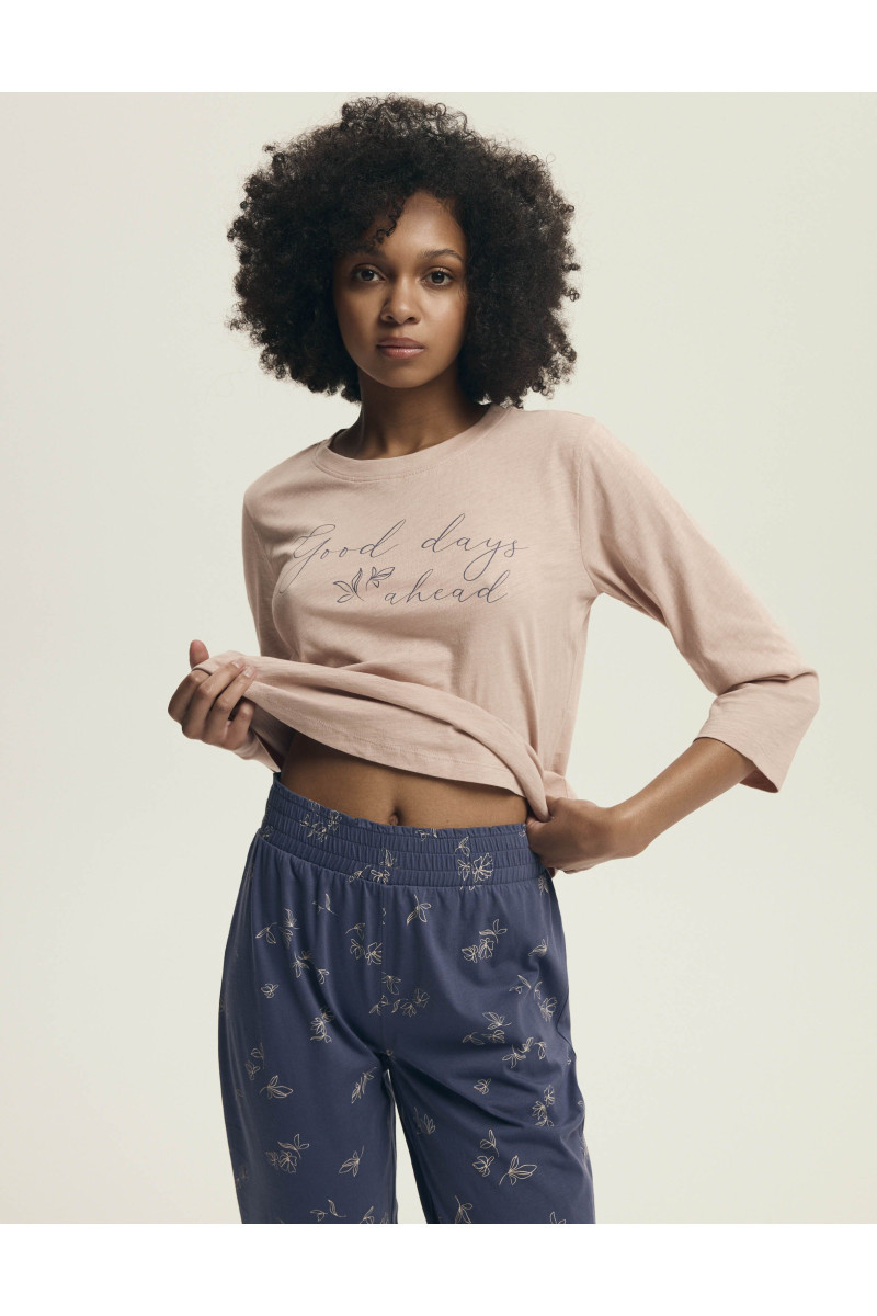 Pižama Delanie 43699 Pudrinė Rožinė