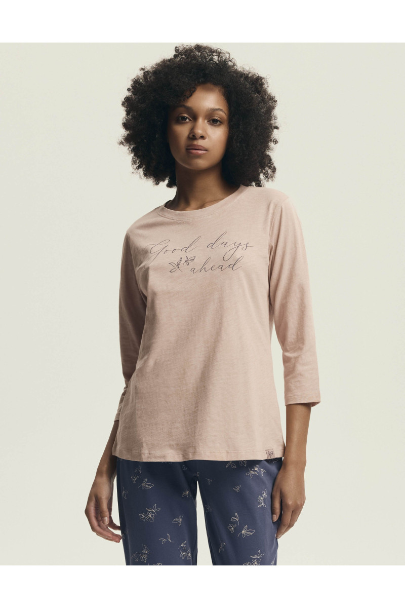 Pižama Delanie 43699 Pudrinė Rožinė