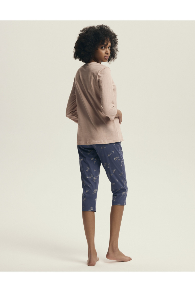 Pižama Delanie 43699 Pudrinė Rožinė