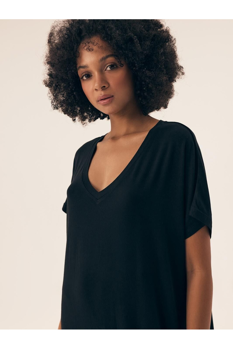 Naktiniai marškiniai Noves 43041 Juoda