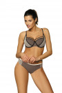 Maudymosi kostiumėlis Charlotte Dark Taupe–LiviaCorsetti LT–Dviejų dalių maudymukai
