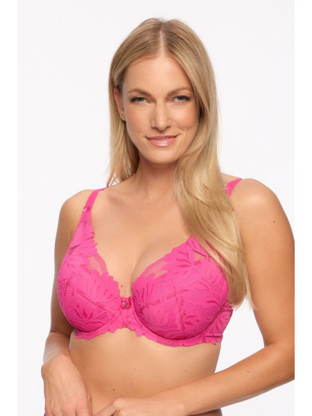 Liemenėlė Sophie 1225 Fuksijų–LiviaCorsetti LT–Push-Up Liemenėlės