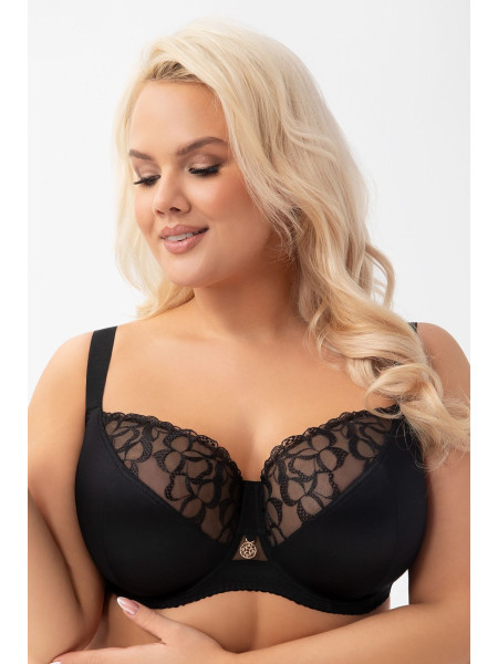 Liemenėlė Isla K934  Juoda–LiviaCorsetti LT–Minkštos Liemenėlės
