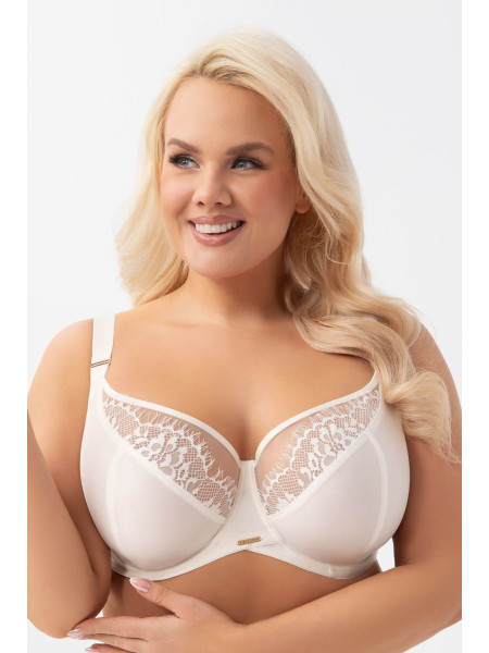 Liemenėlė Evia K937 Kreminė–LiviaCorsetti LT–Minkštos Liemenėlės