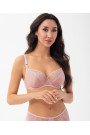 Liemenėlė Loni K918 Rožinė–LiviaCorsetti LT–Minkštos Liemenėlės