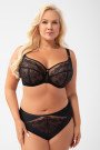 Liemenėlė Adore K930 Big Juoda–LiviaCorsetti LT–Minkštos Liemenėlės