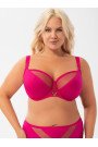 Liemenėlė K564/1 Fuksijų–LiviaCorsetti LT–Minkštos Liemenėlės
