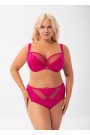 Liemenėlė K564/1 Fuksijų–LiviaCorsetti LT–Minkštos Liemenėlės