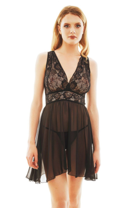 Naktinukai Margarita Chemise Juoda
