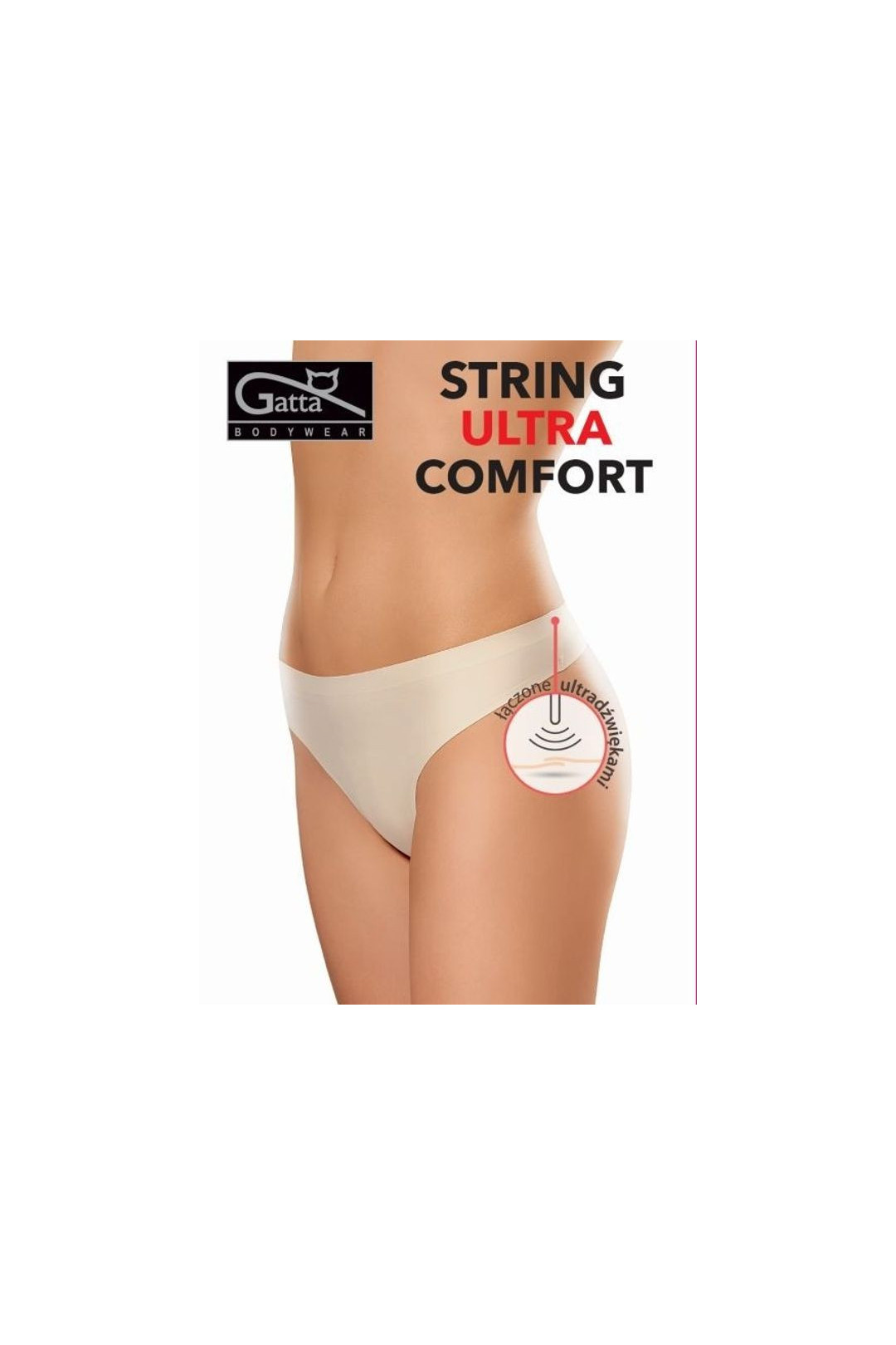 Siaurikės (stringai) Ultra Comfort - smėlio